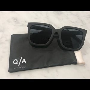 Quay Australia Genesis Oversized Square Sunglasses